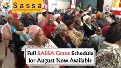 SASSA Reveals August Payment Schedule: Key Dates for R350, Old Age, and Disability Grants