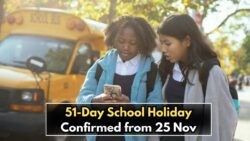 51-Day School Break Announced from 25 November – SA Students Get Biggest Holiday Ever, Education Dept’s 2025 Plan Confirmed!