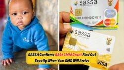 SASSA Confirms August 5 Payout: R560 Child Grant SMS Alerts Imminent