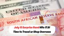 July 15 Market Update: Can Rand's Rise to 17.81/USD Help Curb Inflation?