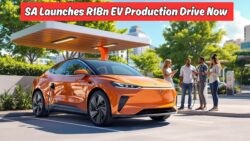 South Africa's R1 Billion EV Investment Kicks Off: Government Aims for All Electric Cars by 2035