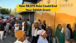 SASSA's New Rule in August: Middle-Income Families Earning Over R8,070 Face Potential Cut-Off