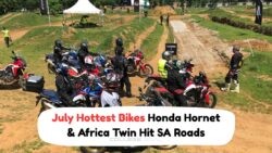 Get Ready for Mid-July: Honda Hornet & Africa Twin Launch at a Starting Price of R198K!