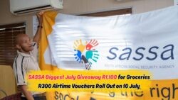 Starting July 10: SASSA Offers Struggling Families R1,100 Grocery and R300 Airtime Vouchers in Major July Initiative!