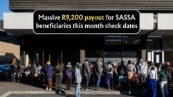 SASSA Set to Roll Out R9,200 in Two Parts This Month – Check Your Payment Dates!