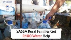 Unlock SASSA's September Surprise: Claim Your R400 Free Water Voucher for Rural Homes Now!
