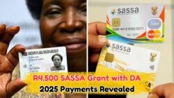 2025 Pension Surge: Discover the R4,500 Monthly Grant Unveiled by SASSA & DA – Are You Eligible?