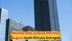 South Africans Furious as New R45 Monthly Bank Service Fee Takes Effect in August