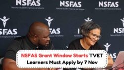 Nov 7: Exciting Opportunity! TVET Students Can Now Apply for New NSFAS R1,500 Allowance