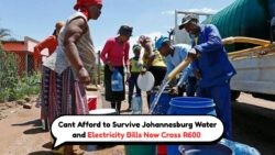 Johannesburg Residents Furious: Paying R600 Monthly Amid Dual Electricity and Water Outages