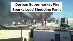 Fire Ravages Durban Supermarket Amid Load Shedding – Latest Updates from Emergency Teams