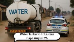 Find Out if Your Area in Eastern Cape is Among Those Receiving Water Tankers on August 26