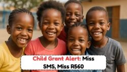 Don't Miss Out: August 5 SMS Alert Determines Your R560 Child Grant Eligibility