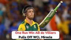 AB de Villiers, 41, Clinches WCL Semi by Just One Run – Fans Hail It as His Greatest Match Yet