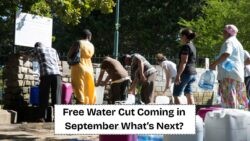 How Will South Africa's Low-Income Families Cope as Free Water Policy Ends in September?