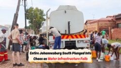 Johannesburg South Faces Water Crisis: Burst Pipes Leave Residents Without Supply for Days